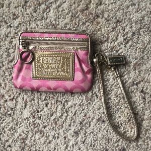 Coach wristlet